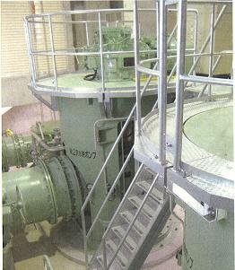 ポンプ室の様子