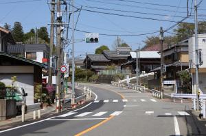 大田口交差点の様子