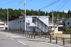 広報展示室外の写真