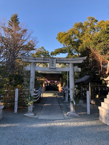 御幸神社正面