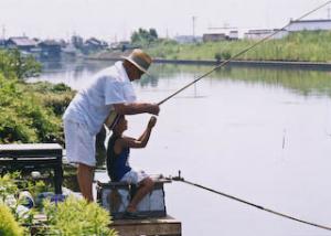 釣を楽しむ