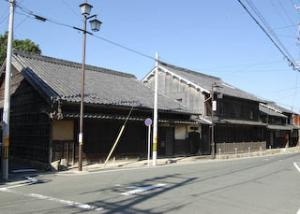 旧東海道二川宿の駒屋と東駒屋