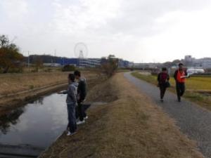 香流川緑道と東部丘陵線