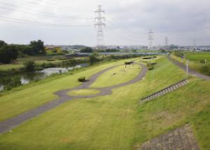 憩いの空間:境川緑地