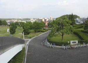 友愛橋からの桧ヶ根公園