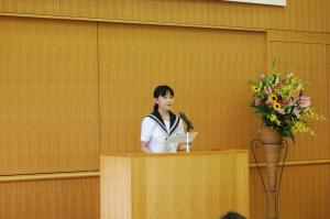 中学生の部 最優秀賞 馬 玉蕊さん