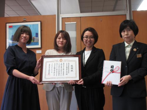 春日井製菓販売株式会社(知事感謝状贈呈式)