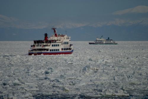 網走流氷観光