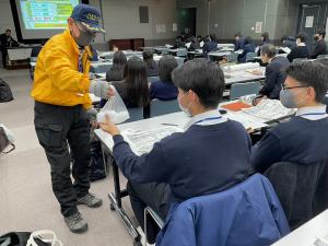 講座「防災講座」の様子