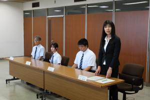 山本　真由美　高文連会長